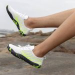 کفش آبی plankzone مدل Deep ocean رنگ سفید سبز - تصویر 2