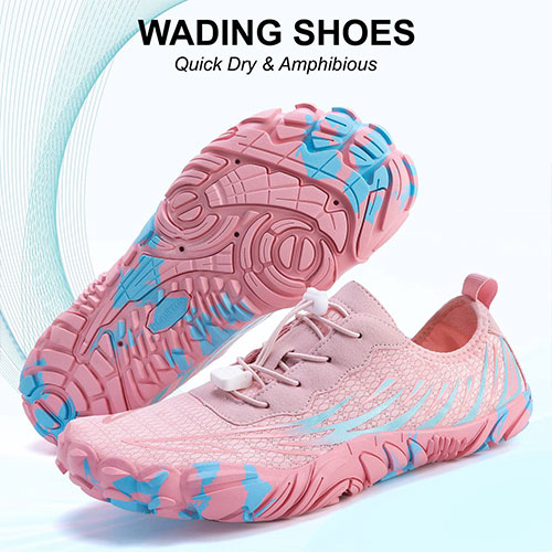 Blue-shoes-planlzone-Deep-ocean-model-01 کفش آبی plankzone مدل Deep ocean رنگ آبی صورتی - تصویر 1