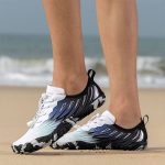 کفش آبی plankzone مدل Deep ocean رنگ سفید آبی - تصویر 3