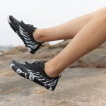 کفش آبی plankzone مدل Deep ocean رنگ سفید مشکی - تصویر 3