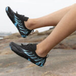 کفش آبی plankzone مدل Deep ocean رنگ مشکی آبی - تصویر 4