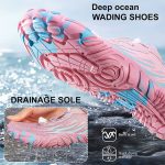 کفش آبی plankzone مدل Deep ocean رنگ آبی صورتی - تصویر 3