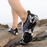 کفش آبی plankzone مدل Deep ocean رنگ سفید آبی - تصویر 4