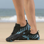 کفش آبی plankzone مدل Deep ocean رنگ مشکی آبی - تصویر 5