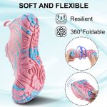 کفش آبی plankzone مدل Deep ocean رنگ آبی صورتی - تصویر 4