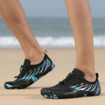 کفش آبی plankzone مدل Deep ocean رنگ مشکی آبی - تصویر 6