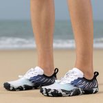 کفش آبی plankzone مدل Deep ocean رنگ سفید آبی - تصویر 7