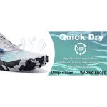 کفش آبی plankzone مدل Deep ocean رنگ سفید سبز - تصویر 26