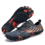 کفش آبی plankzone مدل Deep ocean رنگ طوسی نارنجی - تصویر 13