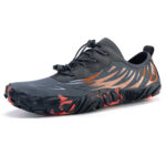 کفش آبی plankzone مدل Deep ocean رنگ طوسی نارنجی - تصویر 14