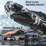 کفش آبی plankzone مدل Deep ocean رنگ سفید مشکی - تصویر 15