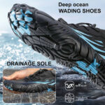 کفش آبی plankzone مدل Deep ocean رنگ مشکی آبی - تصویر 15