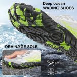 کفش آبی plankzone مدل Deep ocean رنگ سفید سبز - تصویر 16