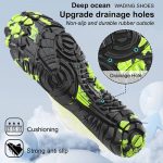 کفش آبی plankzone مدل Deep ocean رنگ سفید سبز - تصویر 17