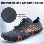 کفش آبی plankzone مدل Deep ocean رنگ طوسی نارنجی - تصویر 18