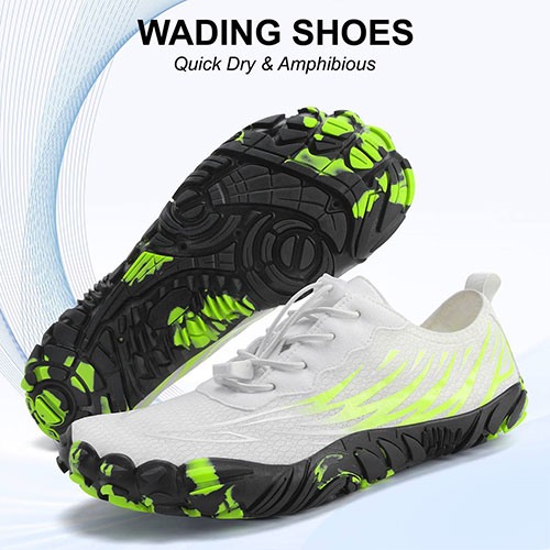 Blue-shoes-planlzone-Deep-ocean-model-19-2 کفش آبی plankzone مدل Deep ocean رنگ سفید سبز - تصویر 1