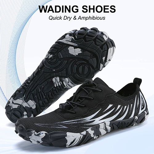 Blue-shoes-planlzone-Deep-ocean-model-19-3 کفش آبی plankzone مدل Deep ocean رنگ سفید مشکی - تصویر 1