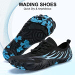 کفش آبی plankzone مدل Deep ocean رنگ مشکی آبی