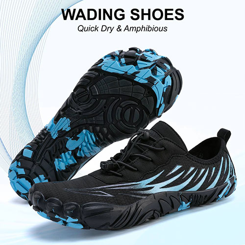 Blue-shoes-planlzone-Deep-ocean-model-19-5 کفش آبی plankzone مدل Deep ocean رنگ مشکی آبی - تصویر 1