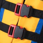 جلیقه نجات NeoSafe برند Plankzone رنگ آبی نارنجی - Image 3