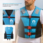 جلیقه نجات NeoSafe برند Plankzone رنگ آبی - Image 6