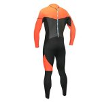 وت سوت مردانه رنگ نارنجی و مشکی - Image 3